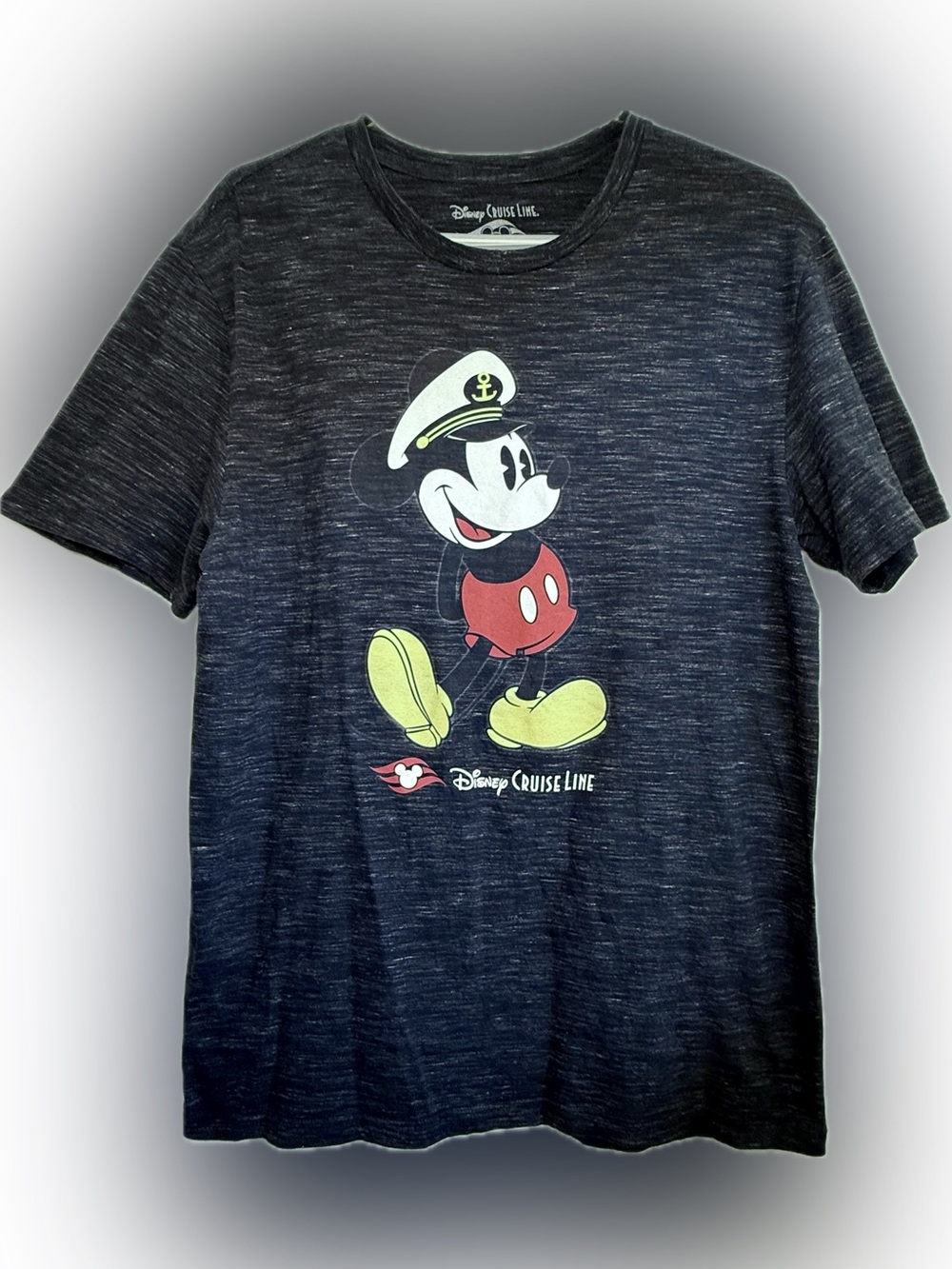 Disney Cruise Line Captain Mickey Mouse Adult T-Shirt Size Medium